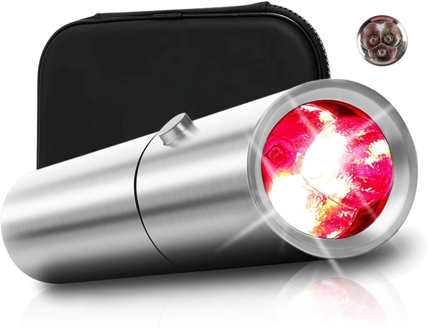 red therapy lamp