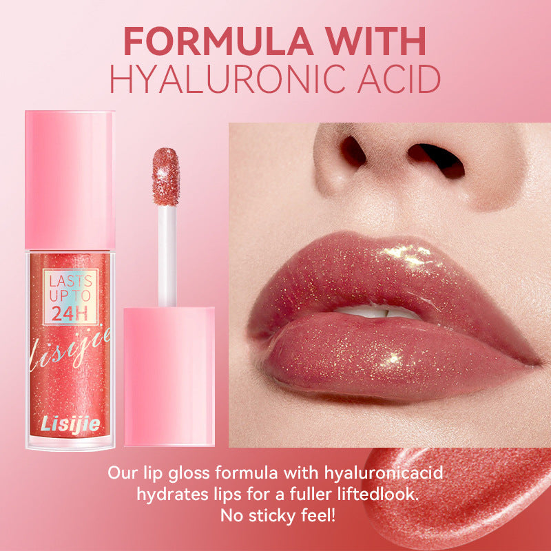 Sparkling Lip Glaze with Glitter