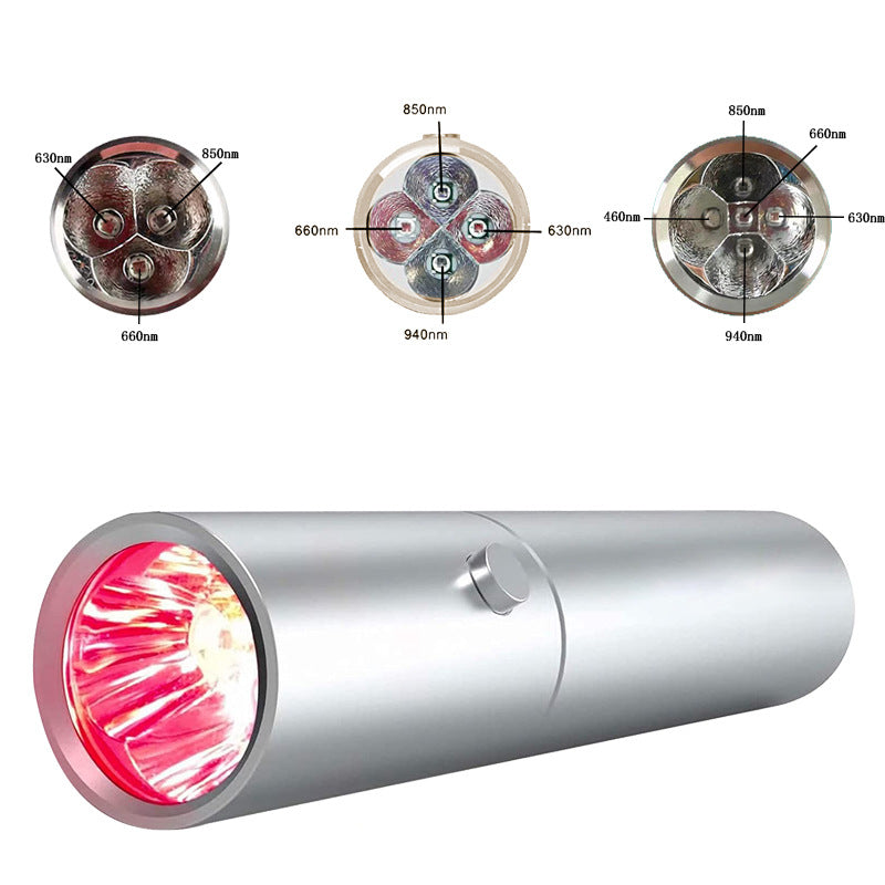 red therapy lamp