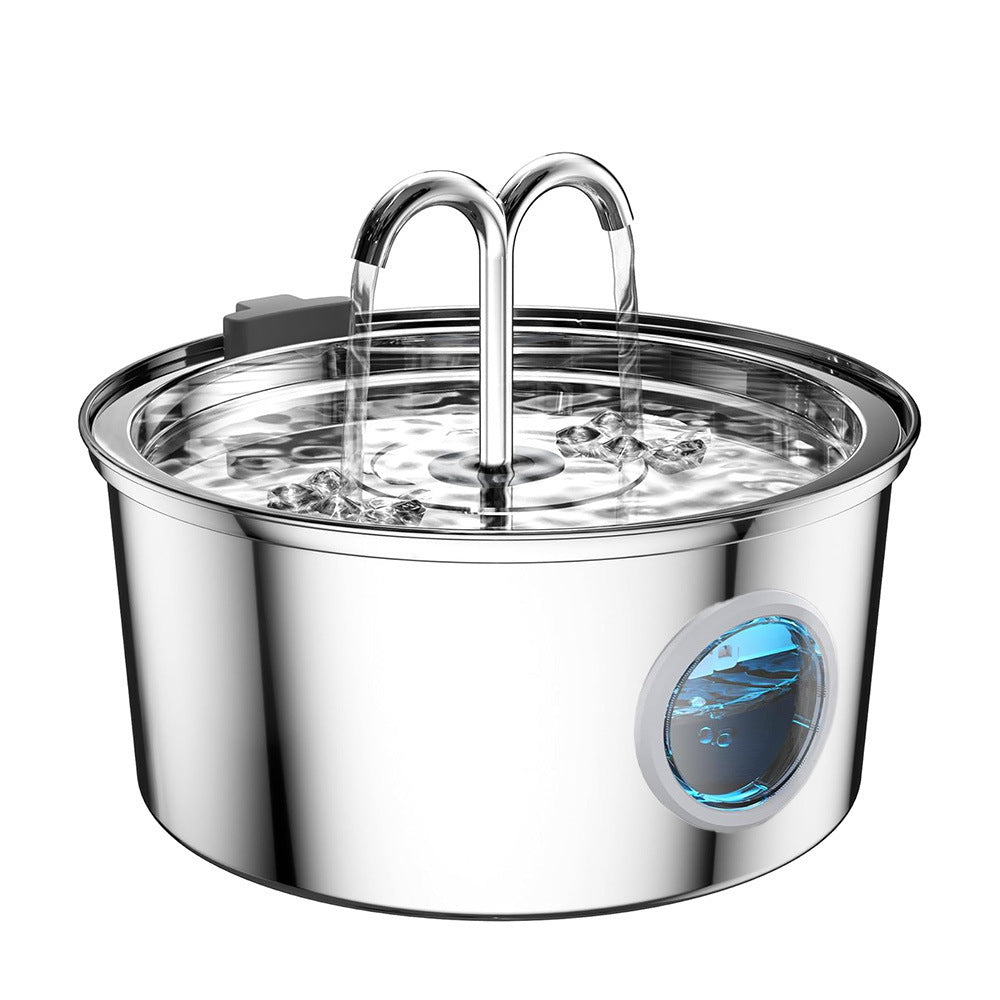 Stainless steel pet intelligent water dispenser
