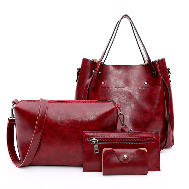 Stylish Handbag Four-Piece Set