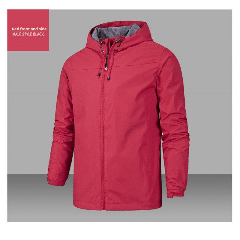 Windproof Hooded Outdoor Jacket