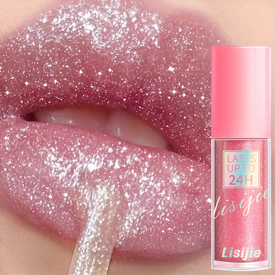 Sparkling Lip Glaze with Glitter