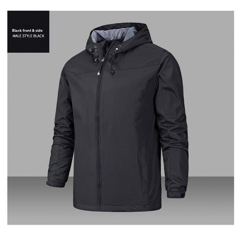 Windproof Hooded Outdoor Jacket