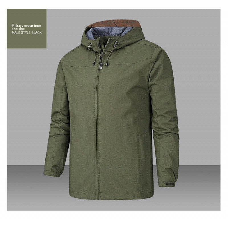 Windproof Hooded Outdoor Jacket