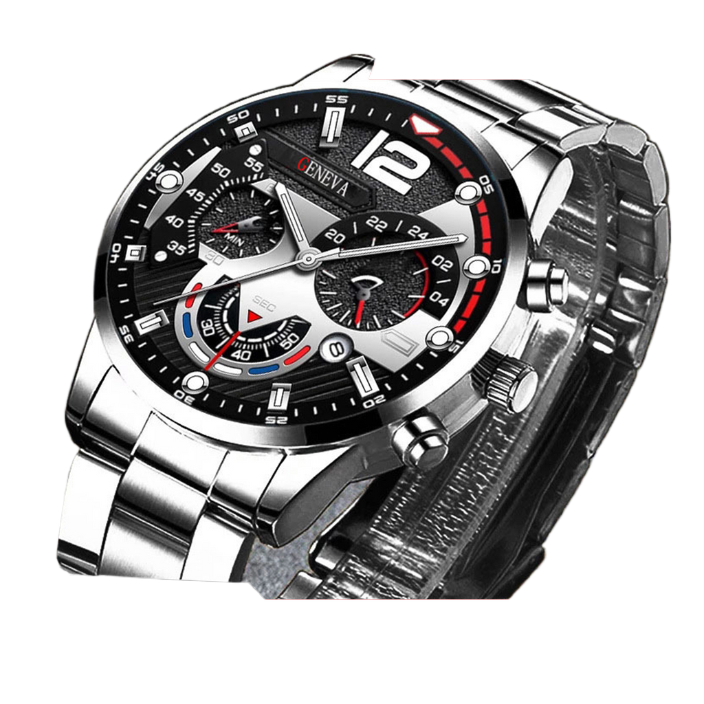 Men's Fashion Stainless Steel Quartz Wrist Watch with Calendar

   Via  Calendar of events