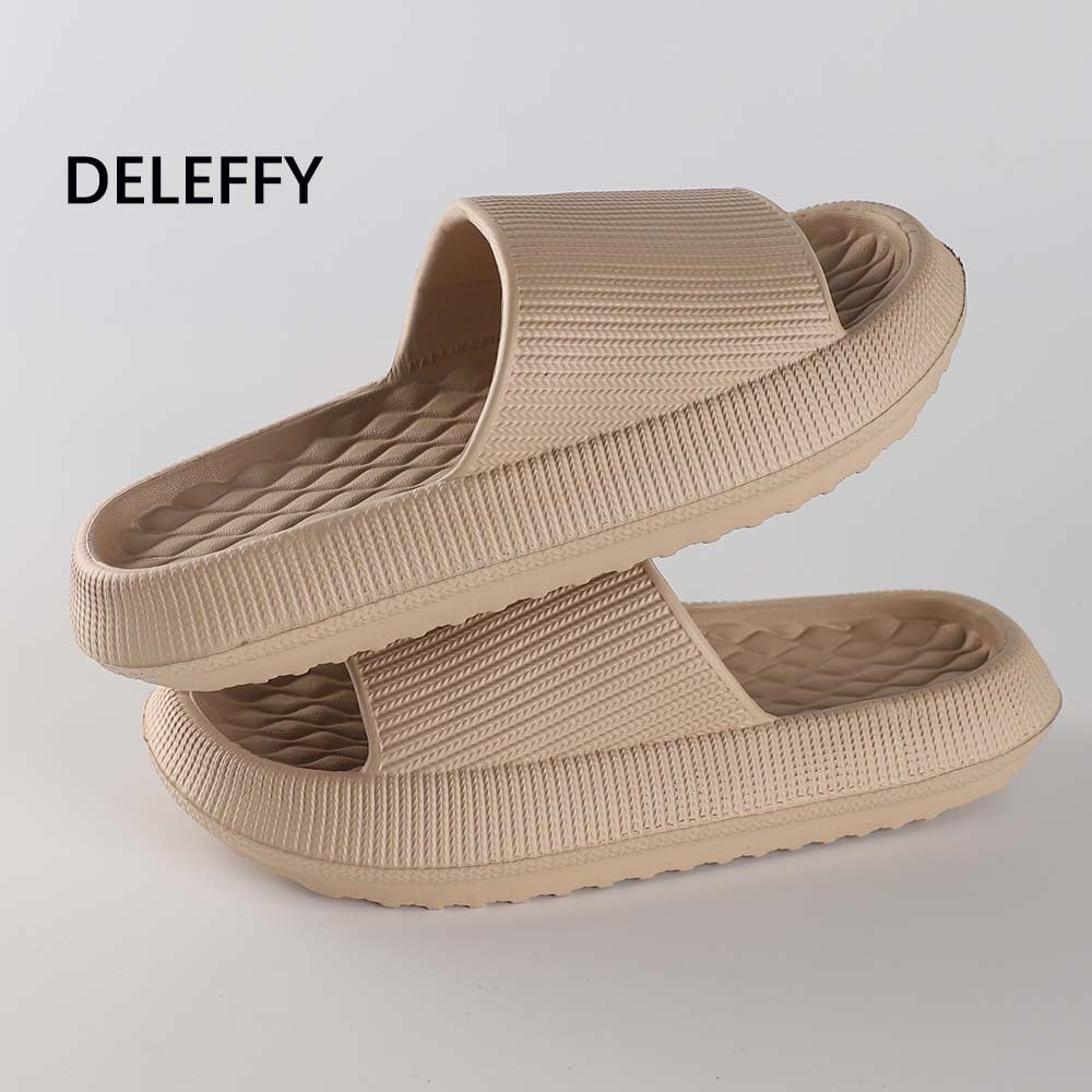Thick-Soled EVA Home Slippers for Men and Women